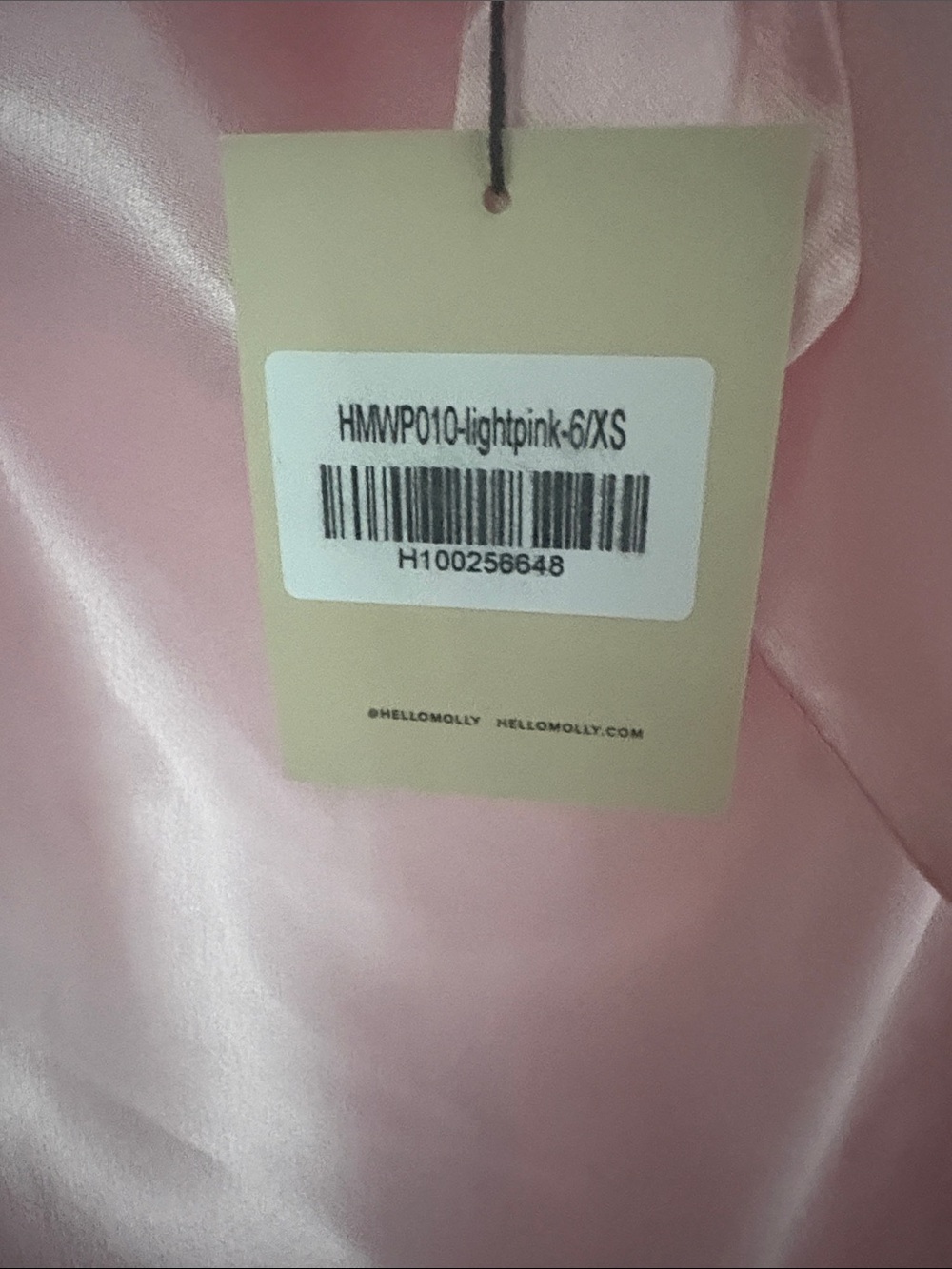 NEVER WORN Hello Molly The Felicity Strapless Satin Maxi Dress - Picture 4 of 4